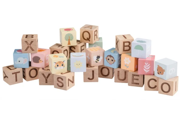The Wildies Family Alphabet Blöcke mit Tasche