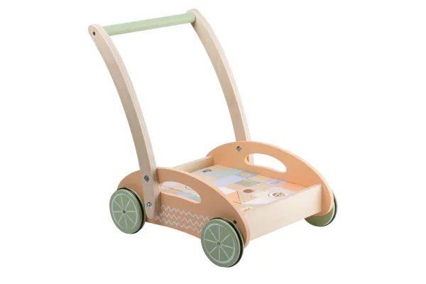 The Wildies Family Chariot à tirer avec cubes