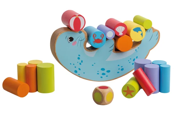 Jeu d'Equilibre Phoque, 20 pièces