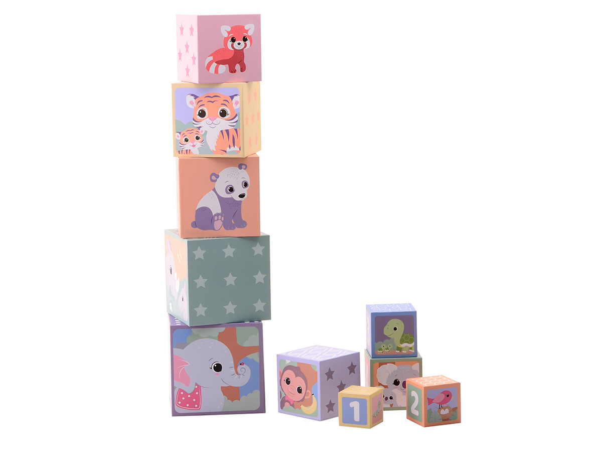 The Wildies Family Stapelblokken, 10-delig