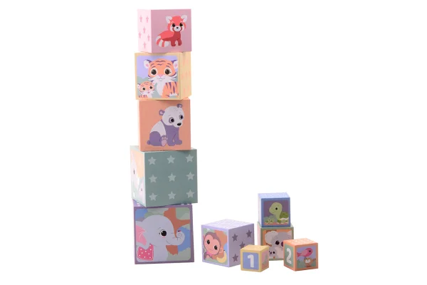 The Wildies Family Stapelblokken, 10-delig