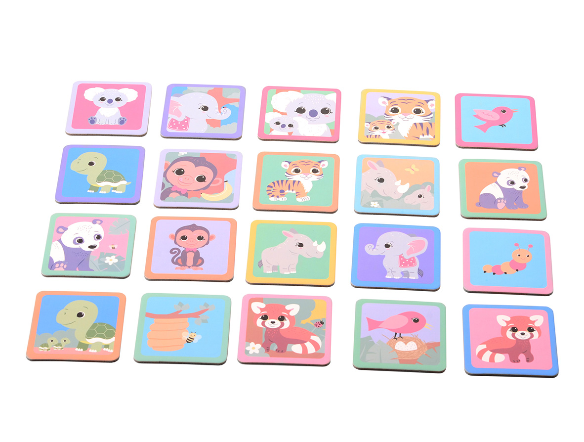 The Wildies Family Memo spel