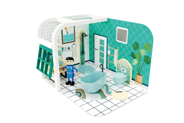 Bathroom playset