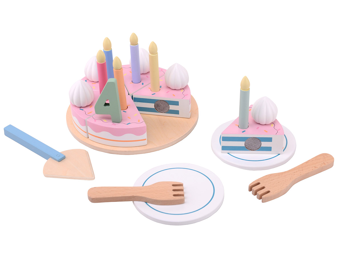Verjaardagstaart speelset