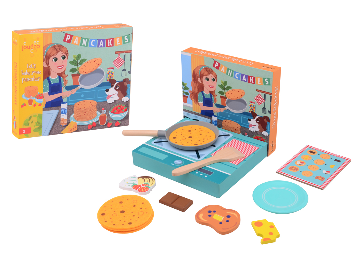 Pfannkuchen-Set im Karton