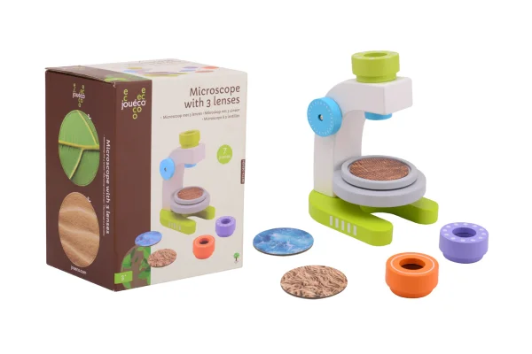 Microscope à 3 lentilles