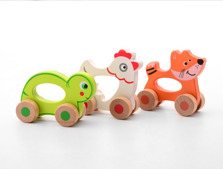 Rolling animals 4 assorted