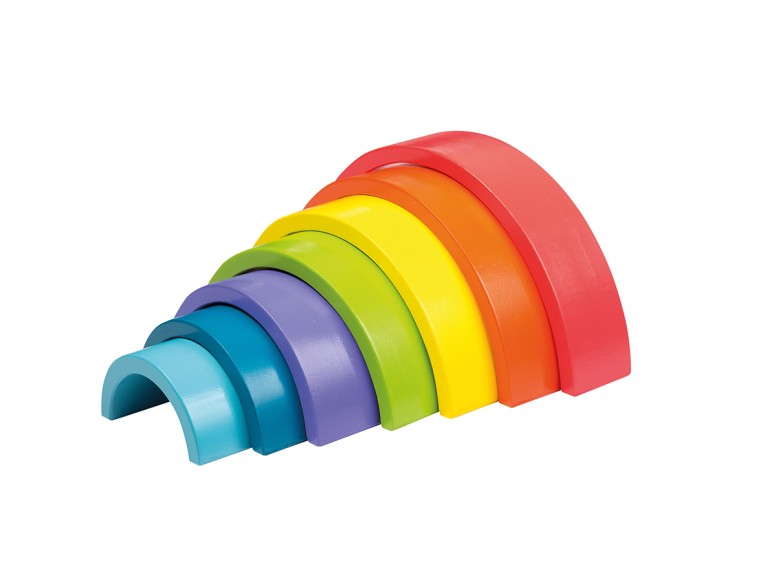 Arc en ciel 7 pièces