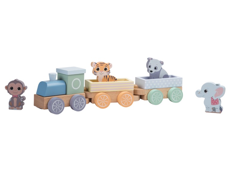 The Wildies Family Trainset with animals